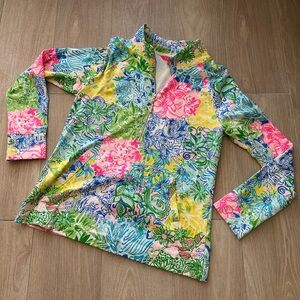 Nelly pulled over with half zip and pockets